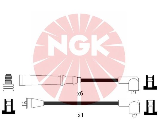 NGK 5764 Kit cavi accensione